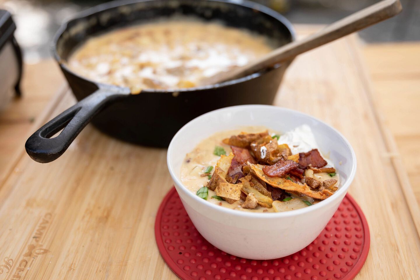 smoked baked potato soup